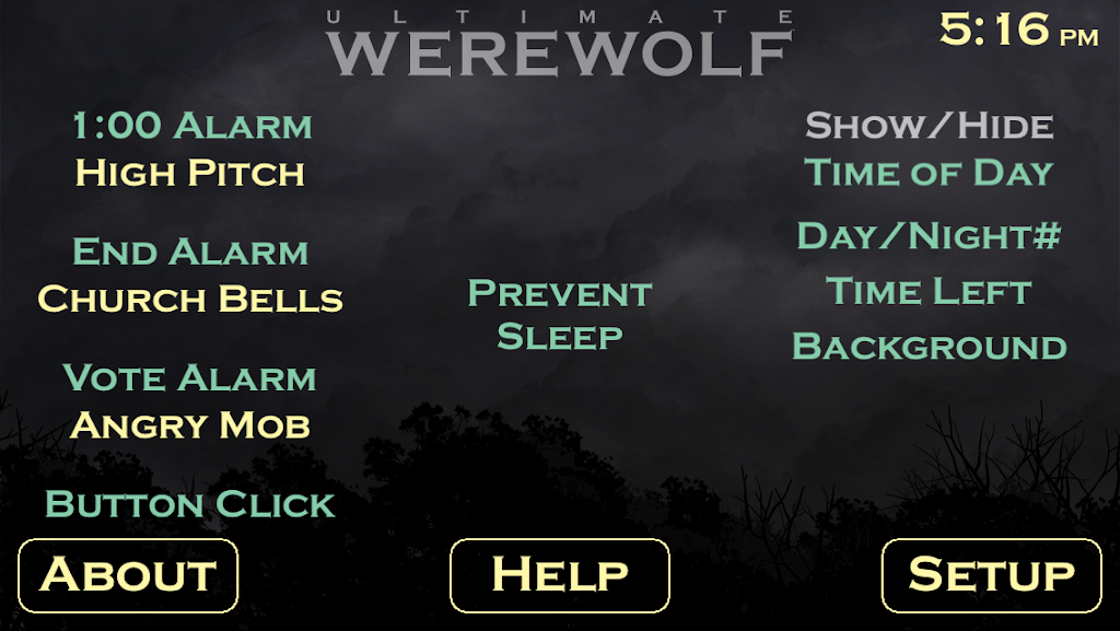 Ultimate Werewolf Timer Ekran Görüntüsü 1