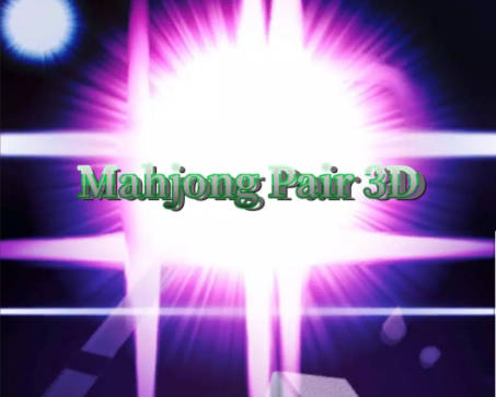 Mahjong Pair 3D: Easy And Simple應用截圖第0張