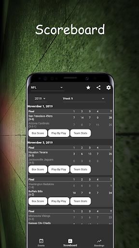 Dofu Live Stream for NFL, NBA, NCAAF, MLB, NHL Zrzut ekranu 2
