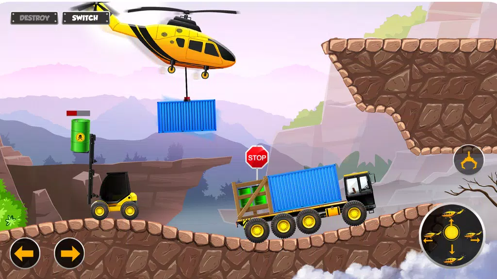 JCB Construction Truck Games 스크린샷 3