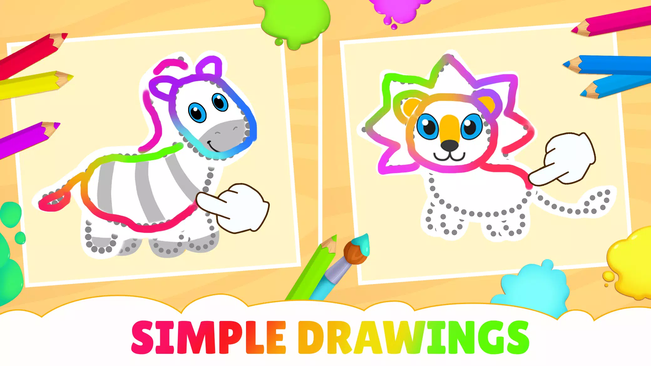 Learn colors Learning for kids ဖန်သားပြင်ဓာတ်ပုံ 3