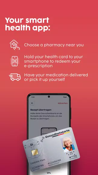 gesund.de - E-Prescription App Zrzut ekranu 1