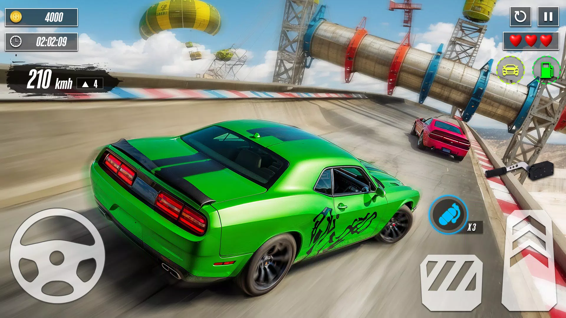 Mega Ramp Stunt: GT Car Racing ภาพหน้าจอ 1