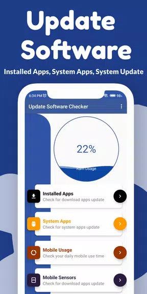 Update Software Update Apps ဖန်သားပြင်ဓာတ်ပုံ 0