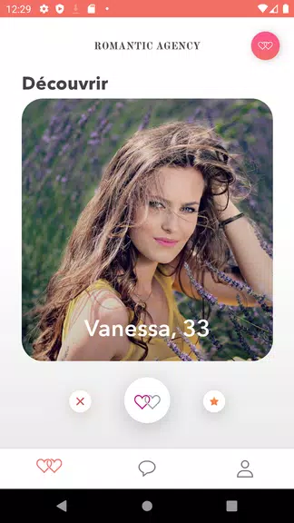 Romantic Agency - Dating App Capture d'écran 0