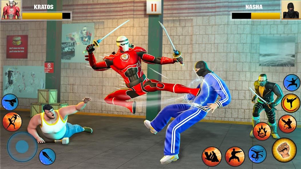 Street Fight: Beat Em Up Games Schermafbeelding 1