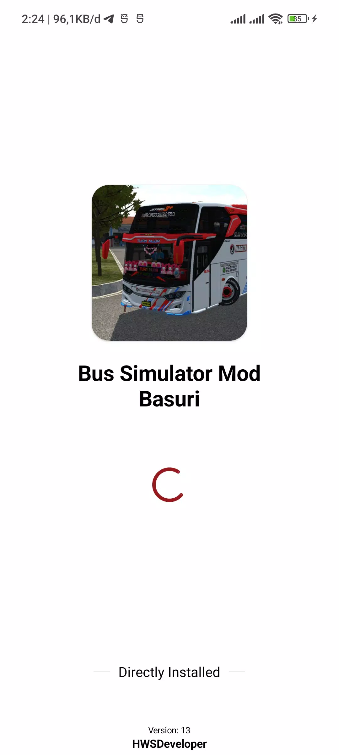 Mod Bus Simulator Basuri ภาพหน้าจอ 1