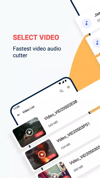 Video Cutter, Cropper, Audio C Ảnh chụp màn hình 1