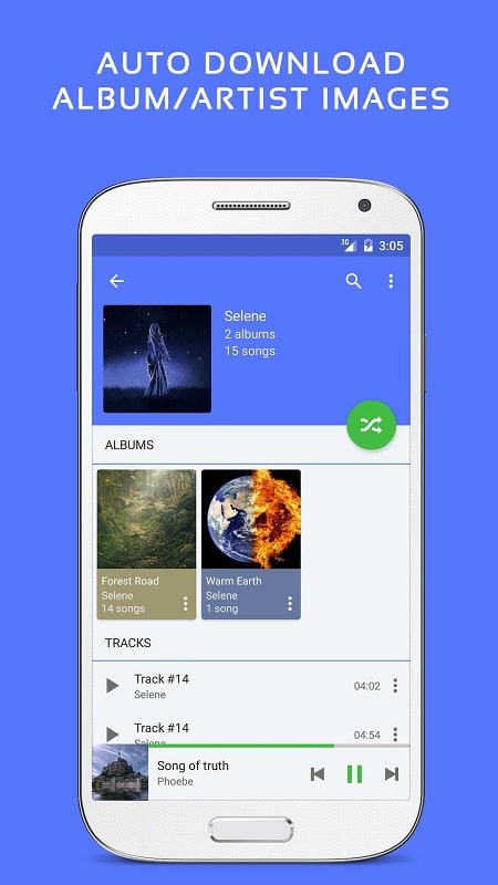 Pulsar Music Player Pro Zrzut ekranu 1