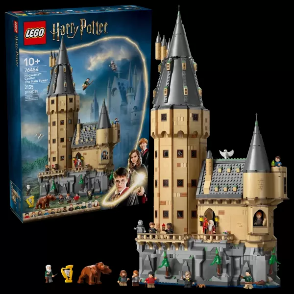 LEGO étend sa collection du Château de Poudlard Harry Potter avec un ensemble à l'échelle minifigurine : la Tour Principale