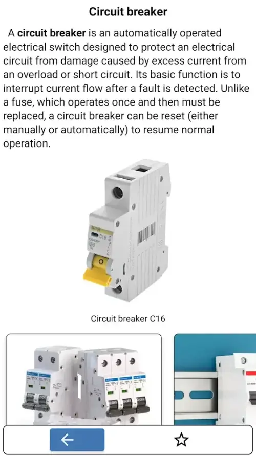 Electrical Engineering: Manual Screenshot 1