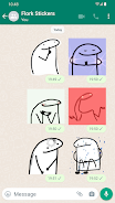 Flork Stickers memes WASticker Capture d'écran 2