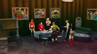 Beat Em Up Wrestling Game Capture d'écran 2