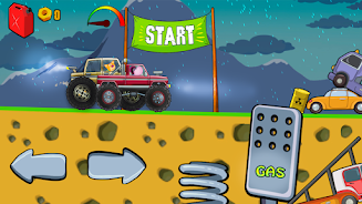 Kids Monster Truck Racing Game Zrzut ekranu 0