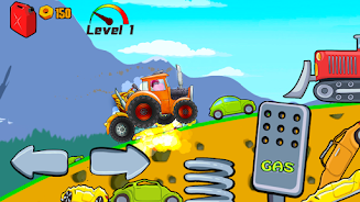 Kids Monster Truck Racing Game Ảnh chụp màn hình 2