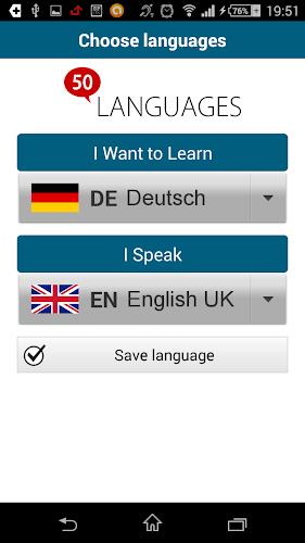 Learn German - 50 languages Screenshot 2