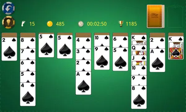 AE Spider Solitaire Zrzut ekranu 1