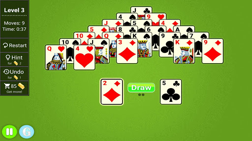 Pyramid Solitaire Epic Tangkapan skrin 2