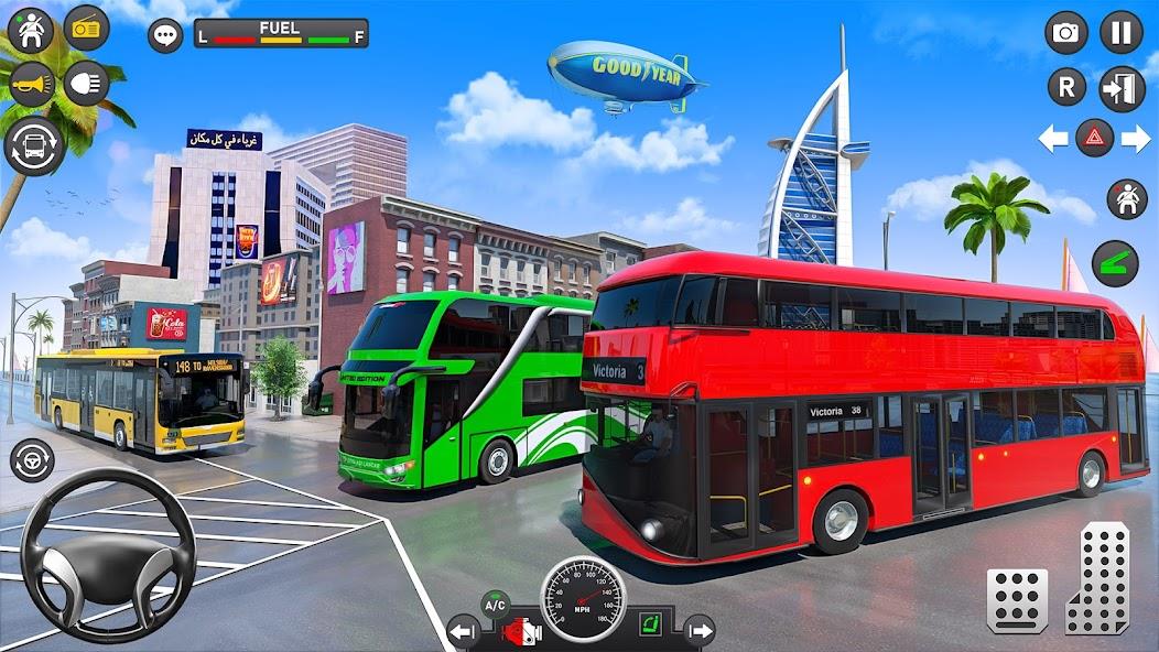 Coach Bus Simulator Games Mod स्क्रीनशॉट 2