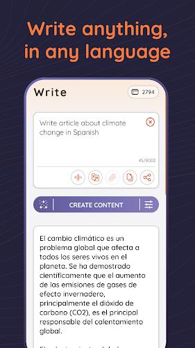 AI Chat & AI Writer - Genie Tangkapan skrin 3