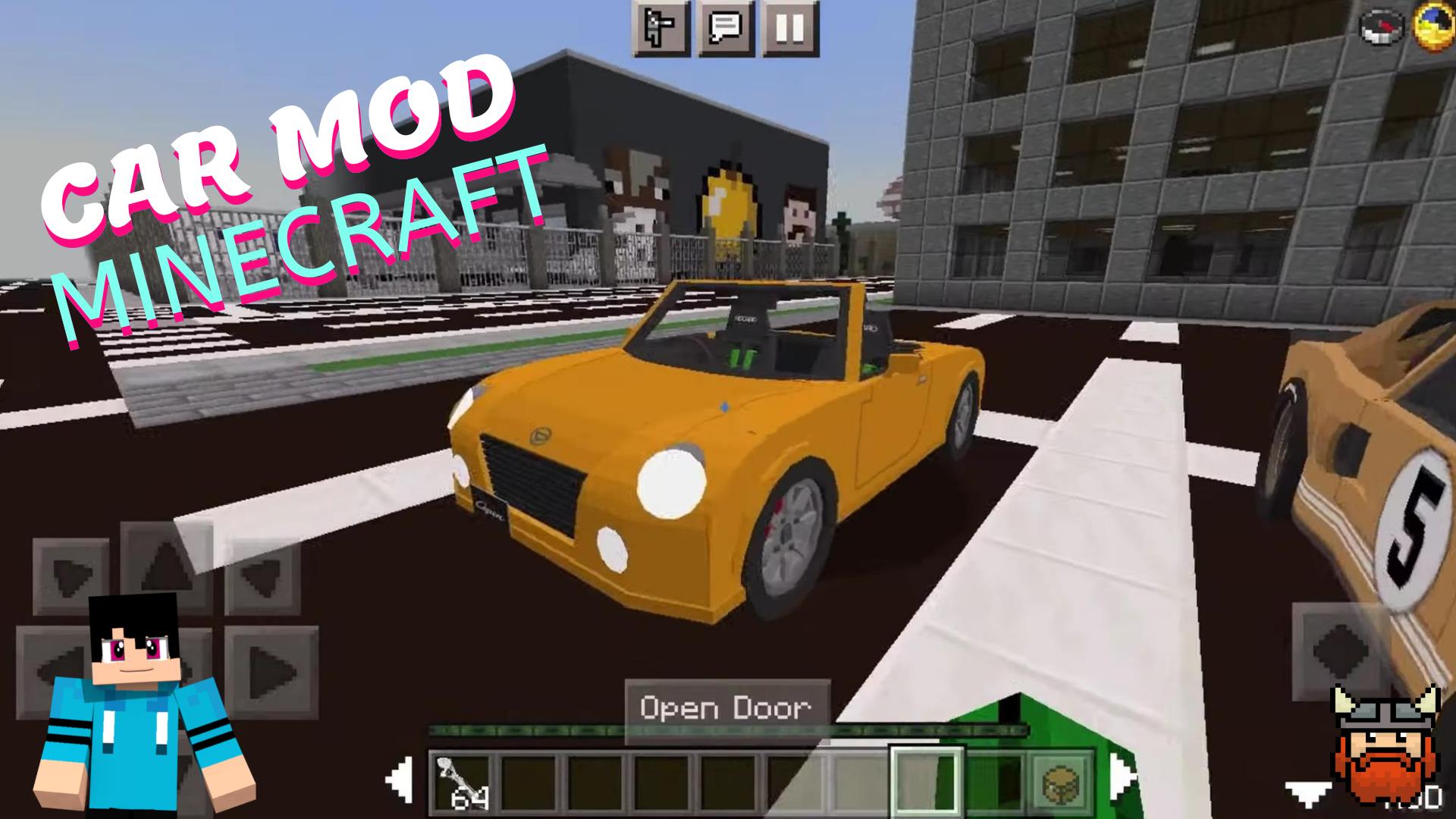 Cars Mod for Minecraft PE Schermafbeelding 3