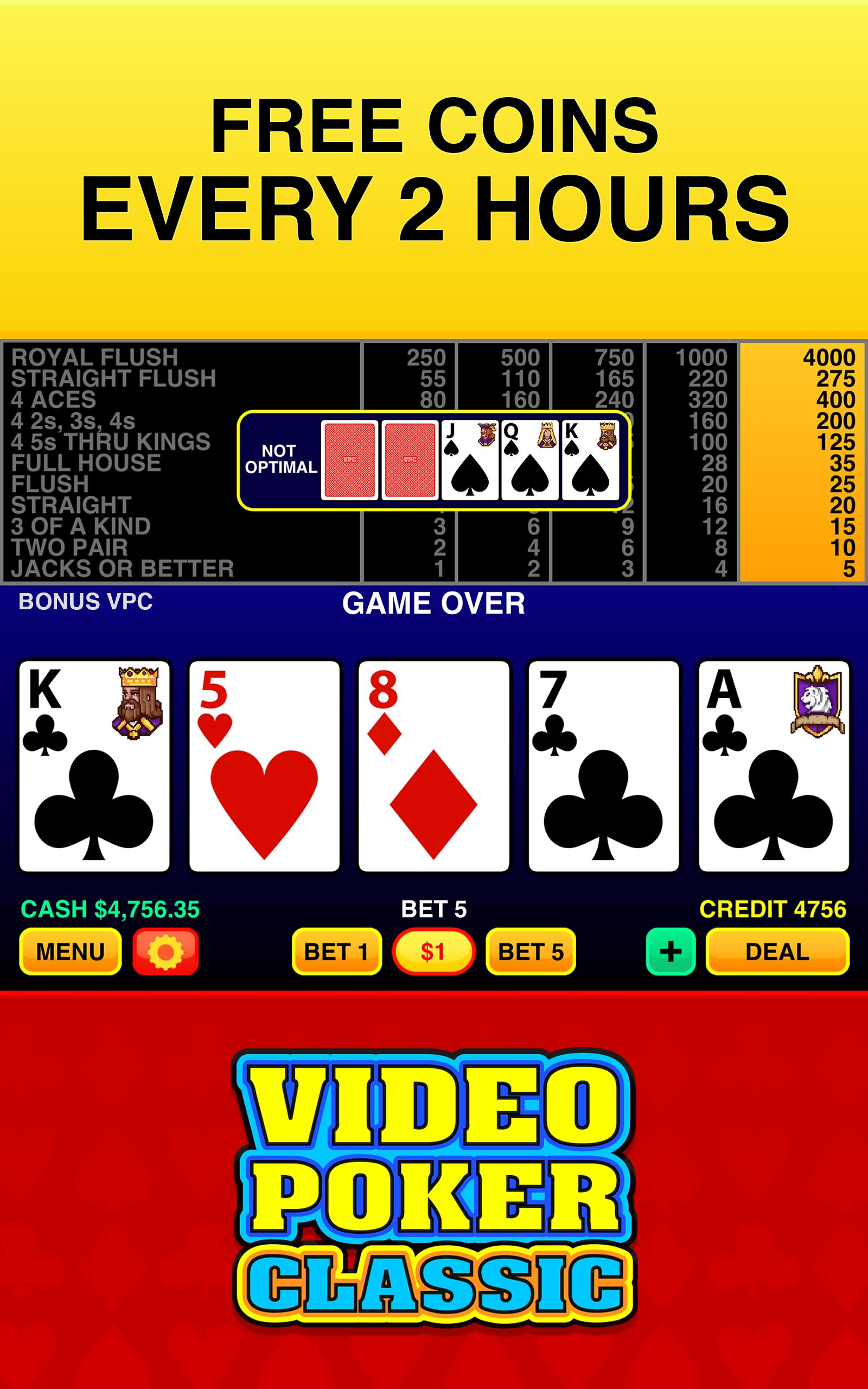 Video Poker Classic ® Screenshot 3