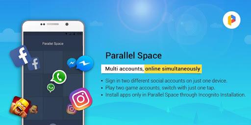 Parallel Space-Multi Accounts ภาพหน้าจอ 0