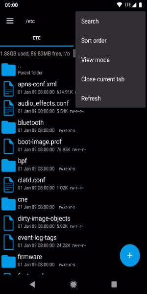 Root Explorer Capture d'écran 1