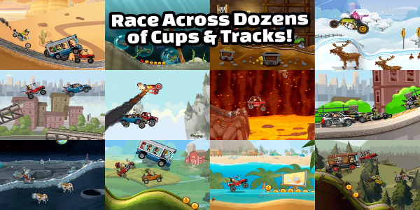 Hill Climb Racing 2 스크린샷 1