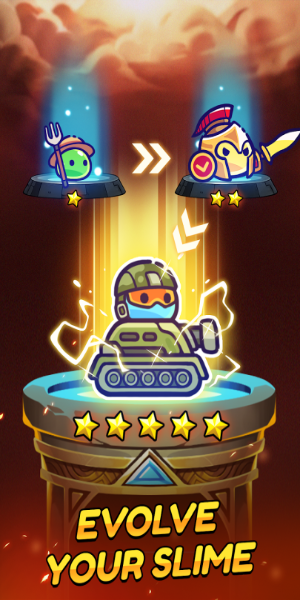 Slime Warrior: Age of War スクリーンショット 2