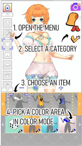 Veggie[CC] Character Creator ภาพหน้าจอ 0