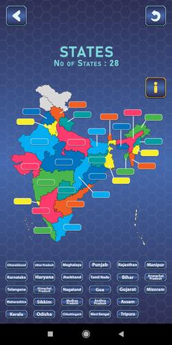 India Mapper-(India Map Game)应用截图第3张