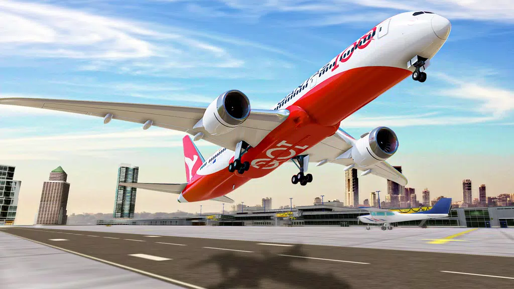 City Airplane Pilot Games Tangkapan skrin 1