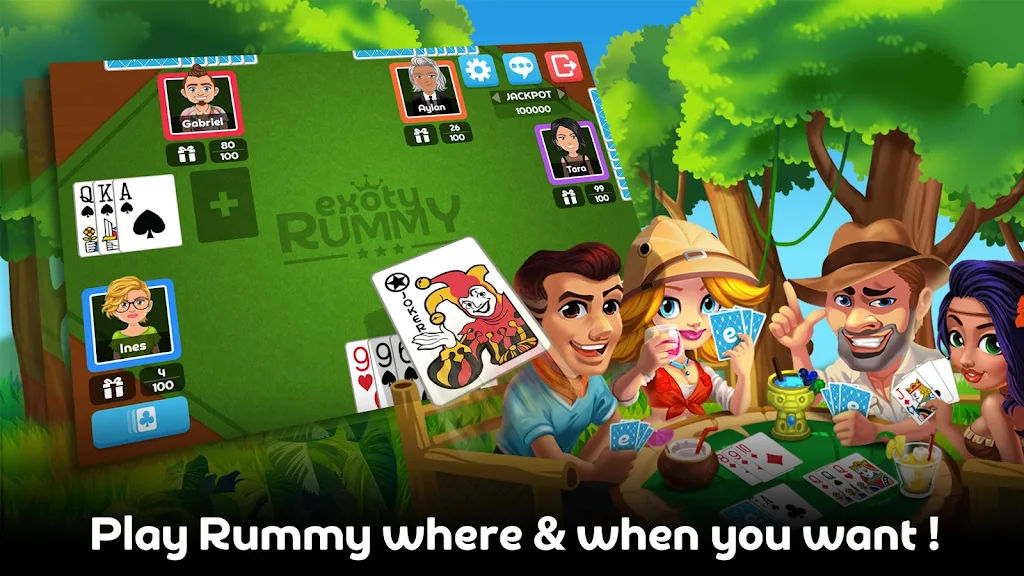 Multiplayer Rummy Game ဖန်သားပြင်ဓာတ်ပုံ 0