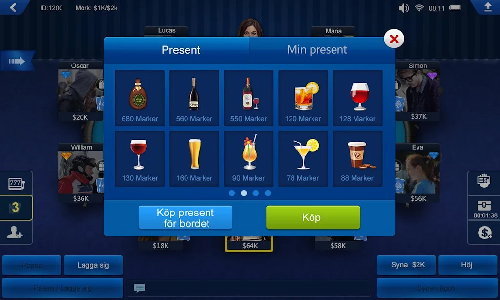 Poker Sverige HD 스크린샷 1