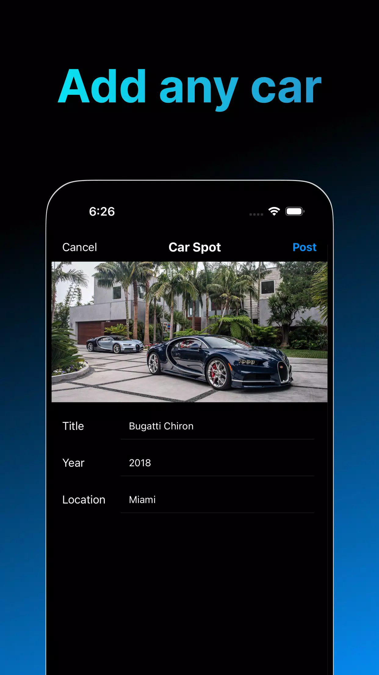 Car Spotting App Schermafbeelding 3