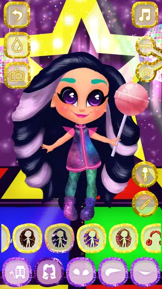 Candy Hair Salon - Doll Games ภาพหน้าจอ 2