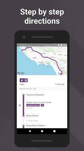 Rome2Rio: Trip Planner Скриншот 3
