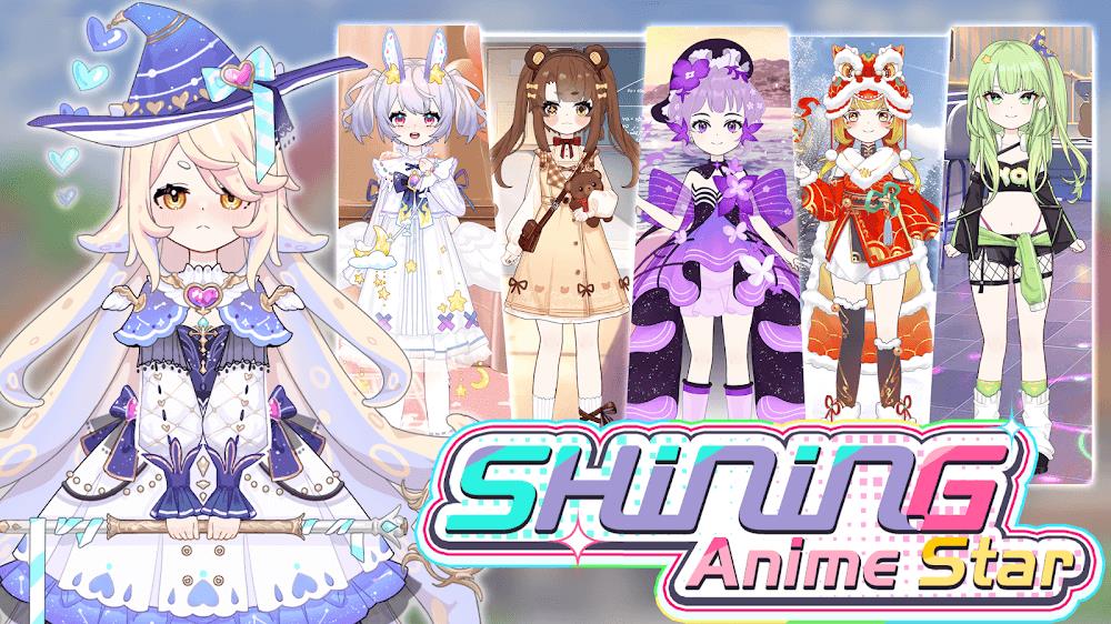 Dress Up! Shining Anime Star ภาพหน้าจอ 0