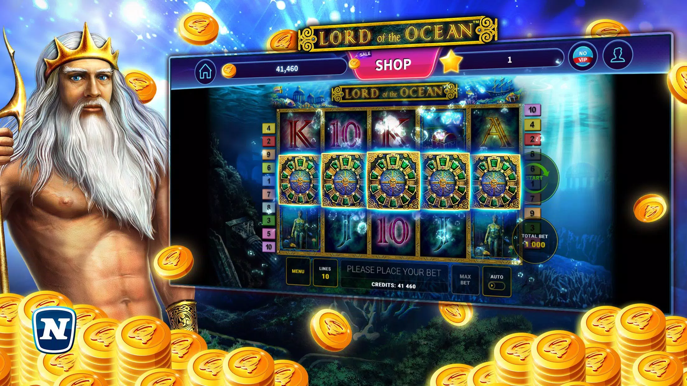 Lord of the Ocean™ Slot स्क्रीनशॉट 2