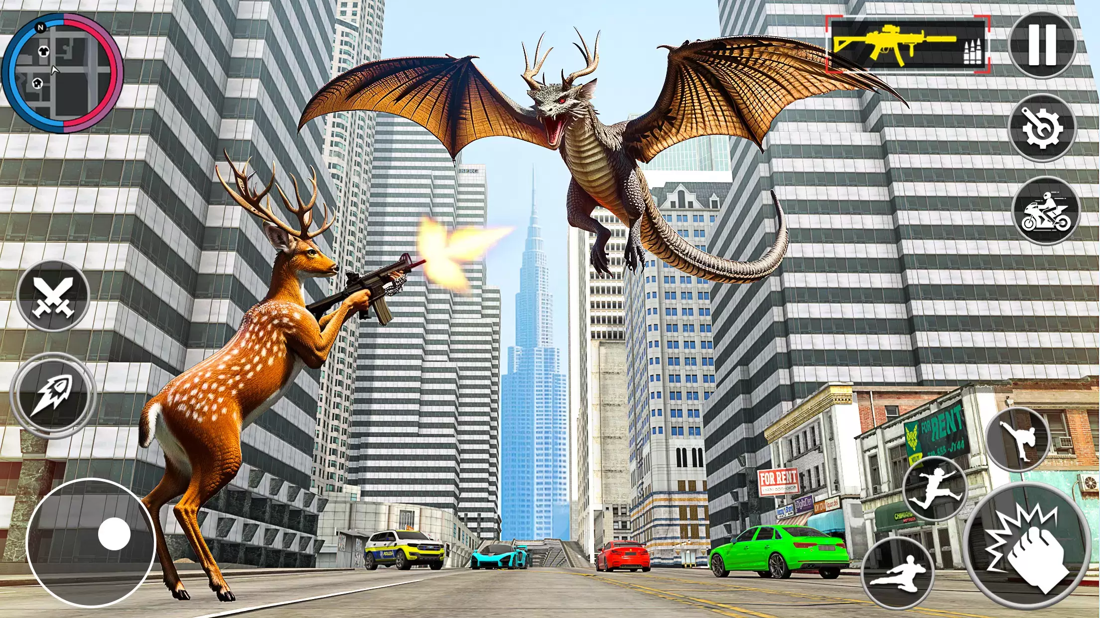 Deer Simulator 3D Open World ဖန်သားပြင်ဓာတ်ပုံ 0