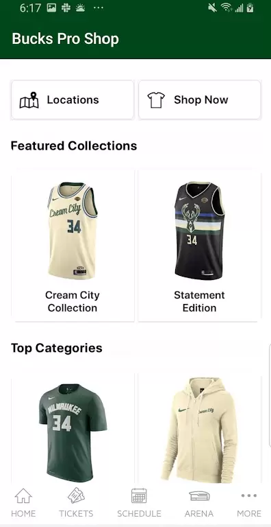 Bucks & Fiserv Forum App Screenshot 2