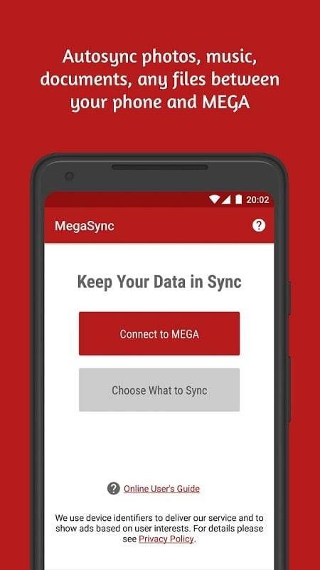 Autosync for MEGA - MegaSync Ekran Görüntüsü 1