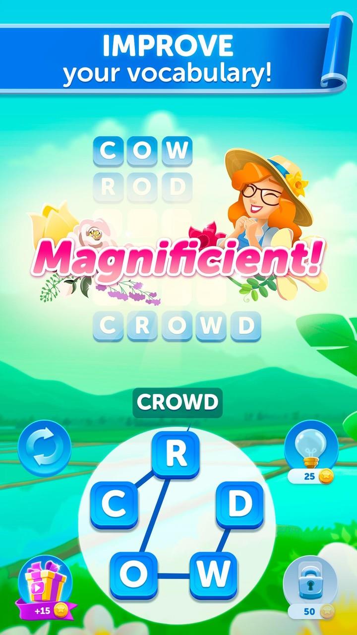 Bouquet of Words: Word Game Screenshot 2