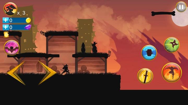 Shadow Samurai : Ninja Revenge Screenshot 2