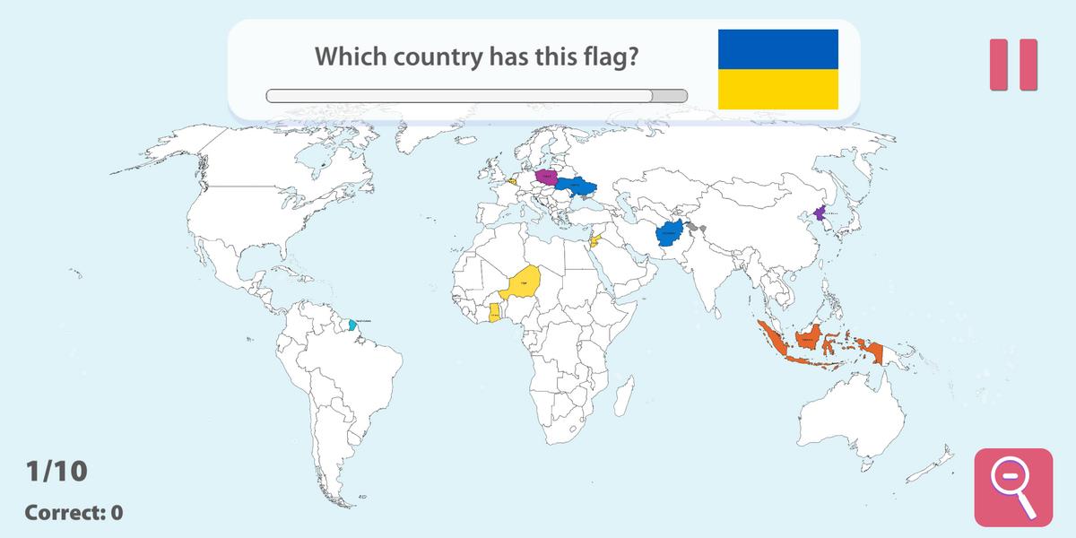 StudyGe - World Geography Quiz應用截圖第0張