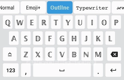 Fonts - Clavier Personnalisé Capture d'écran 0