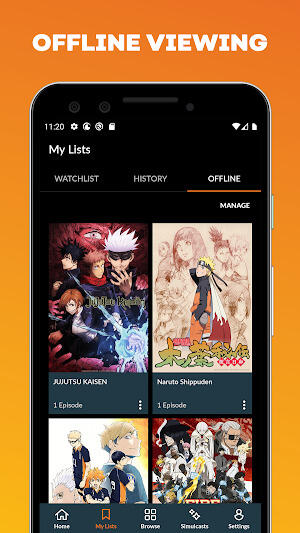 Crunchyroll Ekran Görüntüsü 1