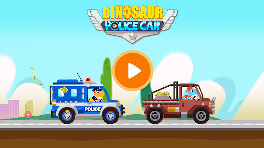 Jogos de Carro Policial Dino Captura de tela 2