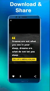 APJ Abdul Kalam Quotes in English Schermafbeelding 1